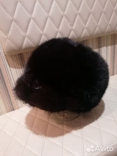 Шапка норковая женская