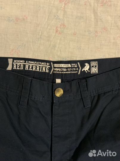 Хлопковые брюки RED Herring size 36L