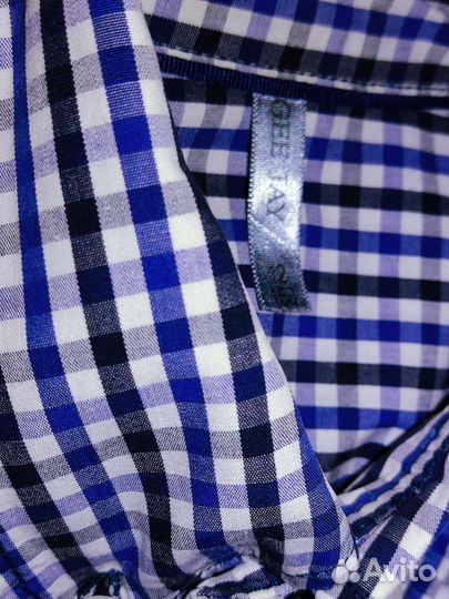 Хруст. хлопок.Красивая Рубашка(длин. рукав) 10-12л