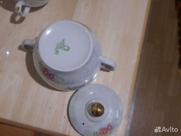Чайный сервиз фарфор СССР