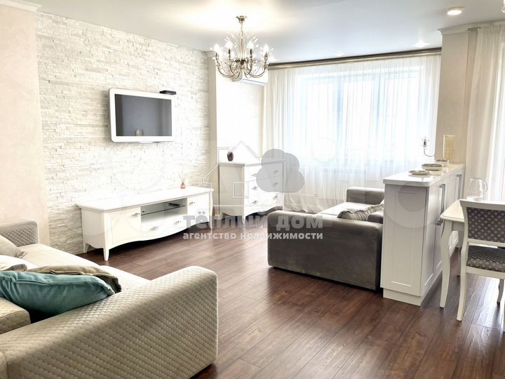 1-к. квартира, 53,4 м², 21/22 эт.