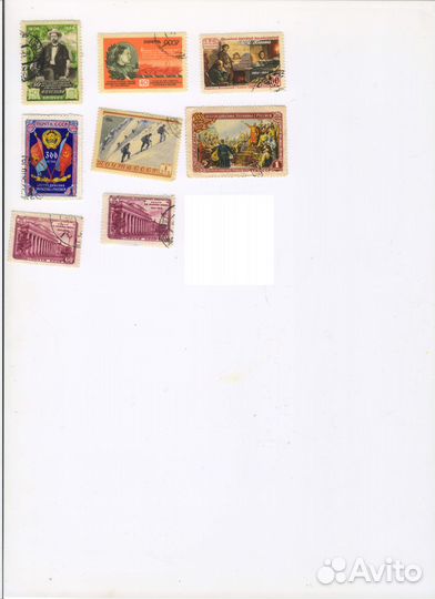 Марки СССР 1953-1955 год