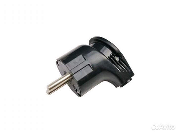 Вилка угловая с заземлением 16А 4210 IN home