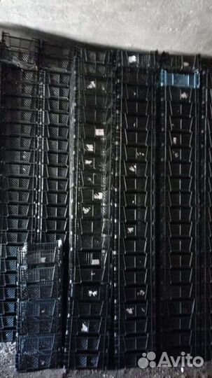 Пластиковые ящики