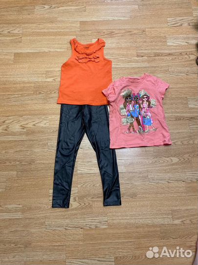 Вещи пакетом на девочку 110-116