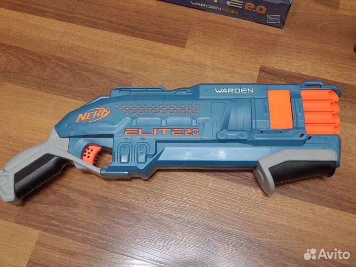 Бластер nerf дробовик warden