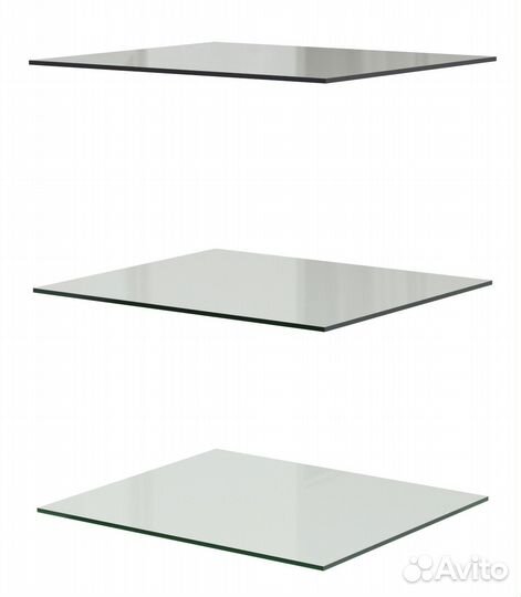 Полки для Шкаф с витриной Грация 1 дв 420 мм Стекл