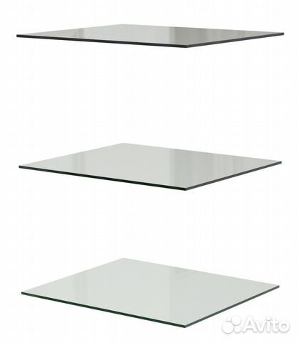 Полки для Шкаф с витриной Грация 1 дв 420 мм Стекл