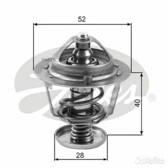 Термостат gates TH24782G1