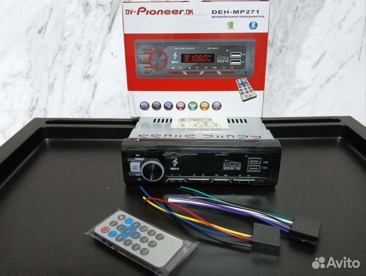 Магнитола новая pioneer bluetooth с блютуз