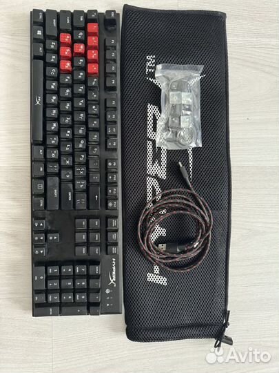 Механическая клавиатура hyperx alloy fps(red)