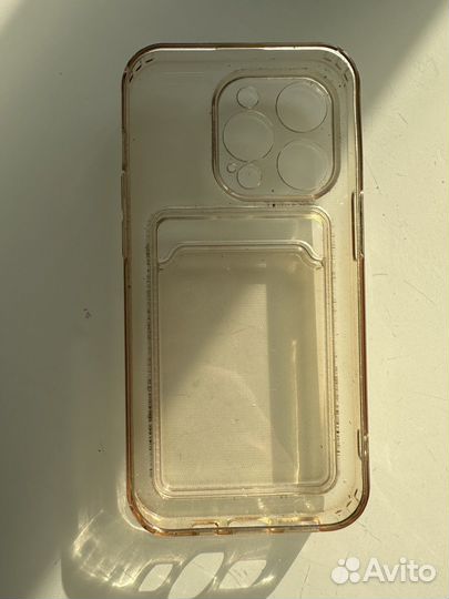 Чехол на iPhone 14 pro max прозрачный