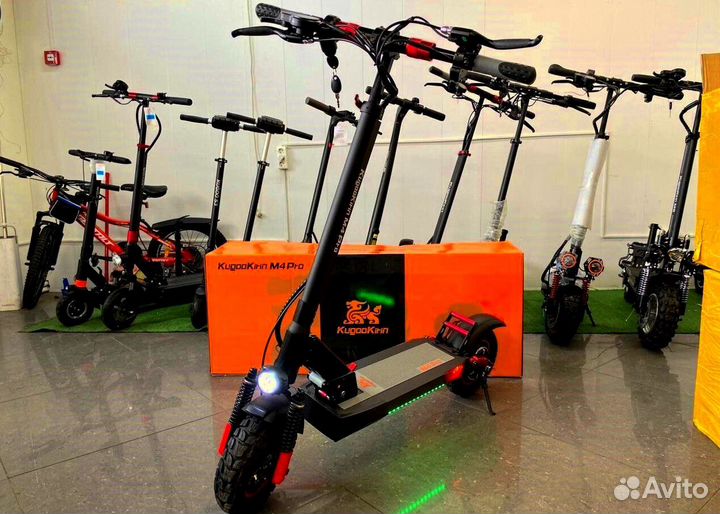 Электросамокат Kugoo Kirin M4 Pro 18Ah (2023)