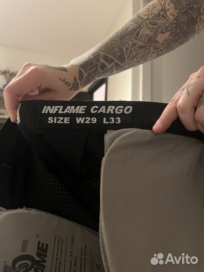 Мотоштаны inflame cargo WP