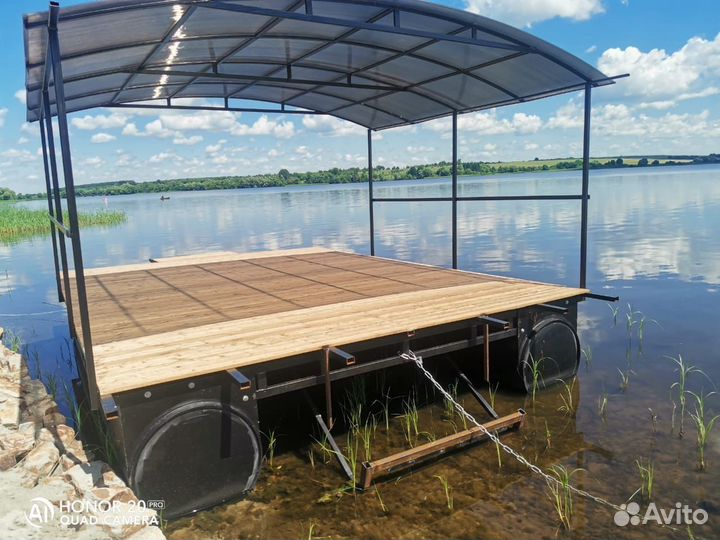 Плот-причал