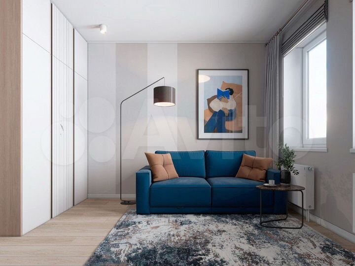 1-к. квартира, 33,5 м², 11/12 эт.