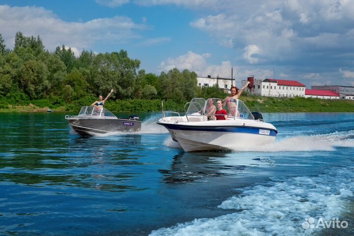 Новый открытый катер Neman 530 Open в наличии