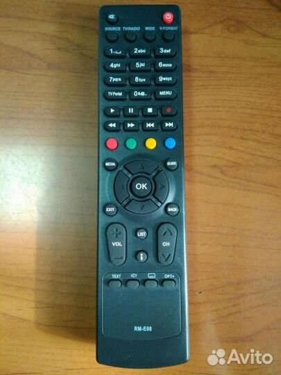 Пульт RM-E08 НТВ Плюс