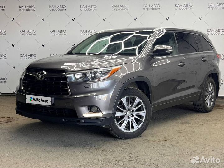 Toyota Highlander 3.5 AT, 2014, 188 500 км