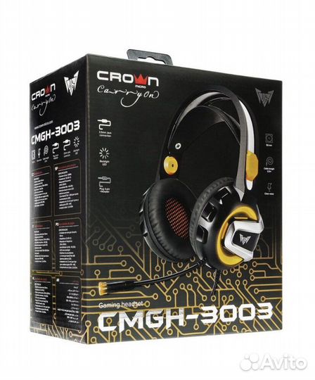 Игровые наушники новые