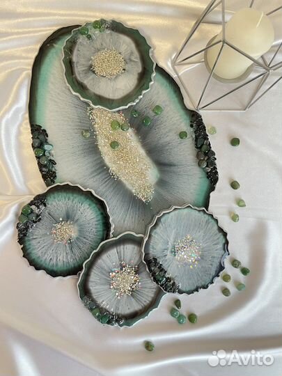 Сервировочный набор «Королевский Изумруд»