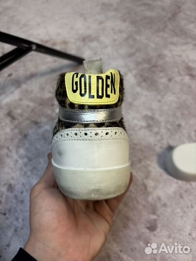 Кеды Golden Goose Midstar Leopard Limited Edition
