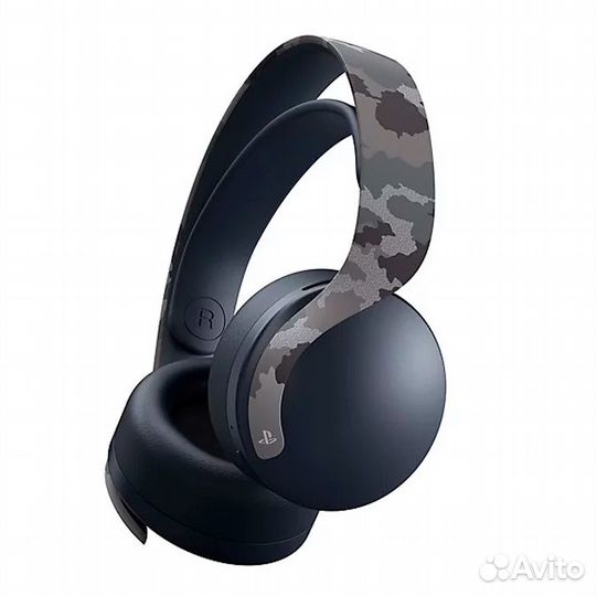 Беспроводная гарнитура Sony pulse 3D Wireless Headset (серый камуфляж) для PS5 (CFI-ZWH1)