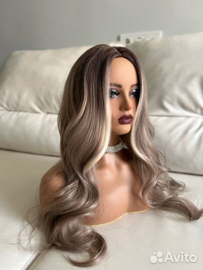 Парик пепельный блонд