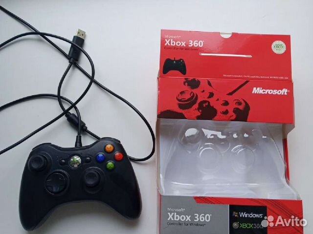 Проводной геймпад xbox 360/pc windows купить в Хабаровске | Электроника ...