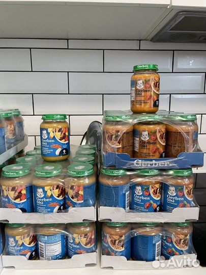 Детское питание Каши nestle/ обеды Gerber