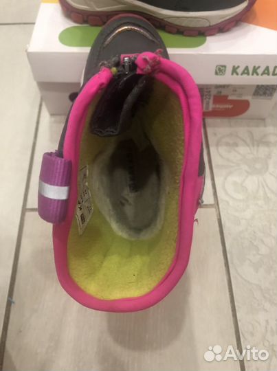 Сапоги зимние для девочки