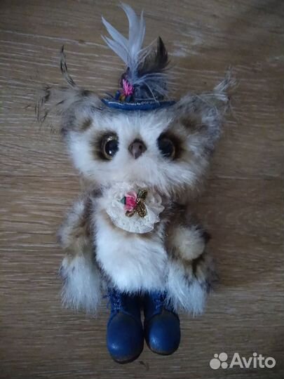 Сова. Авторская игрушка. Новая