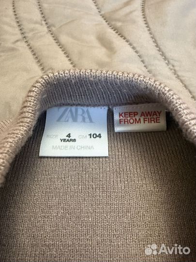 Костюм Zara 104 тёплый