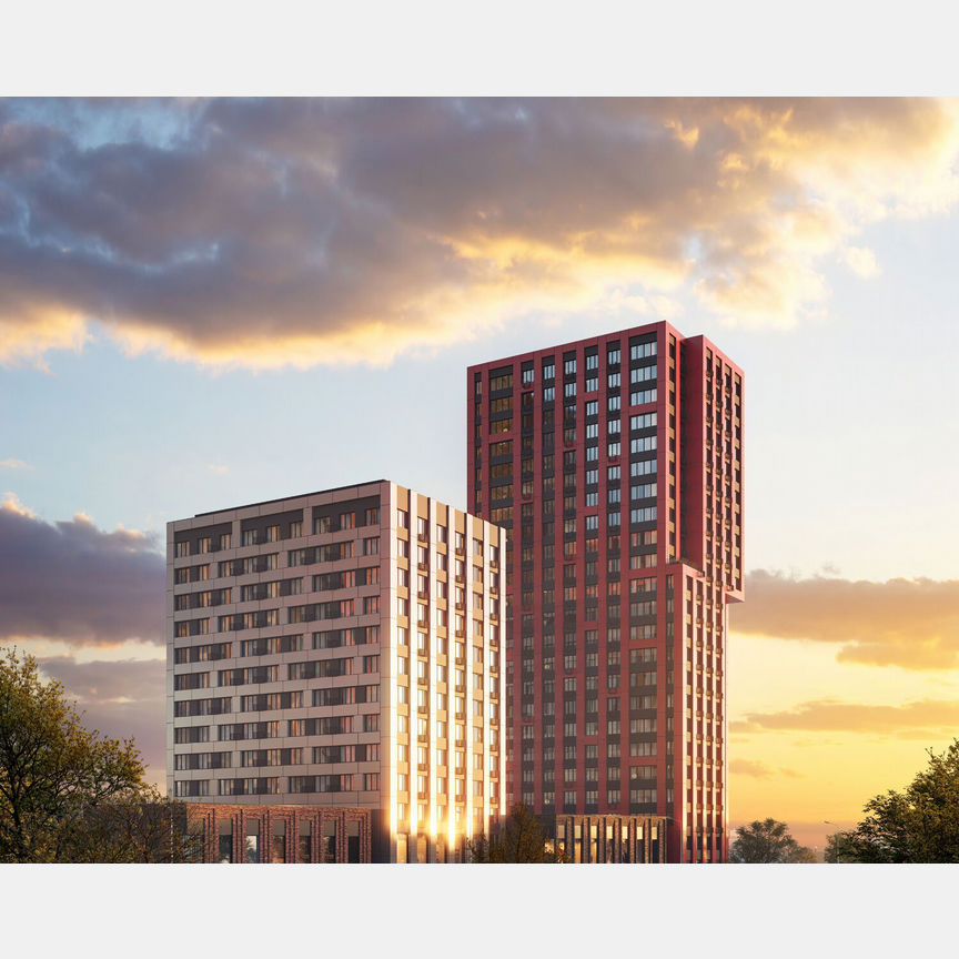 3-к. квартира, 56,5 м², 50/68 эт.