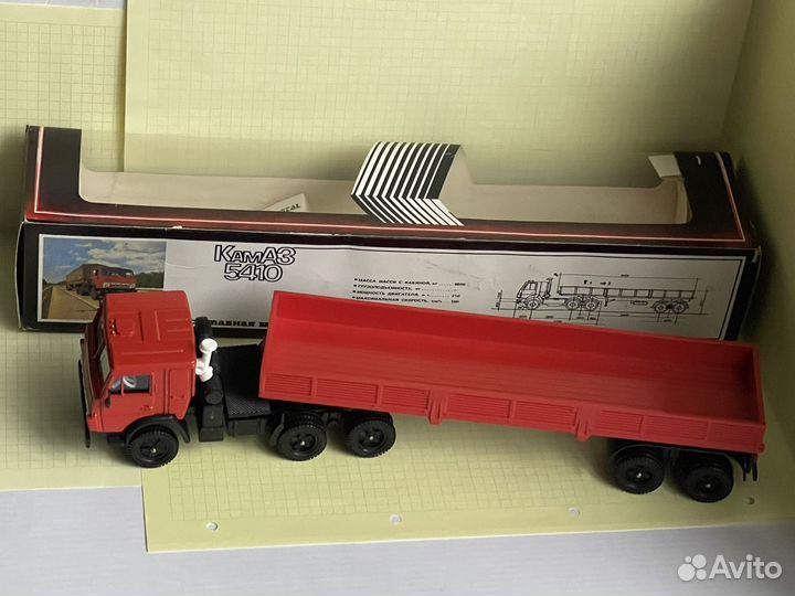 Камаз 5410 седельный тягач с полуприцепом