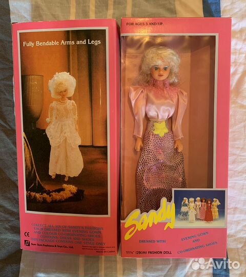 Винтажные Куклы Sandy Санди 90х