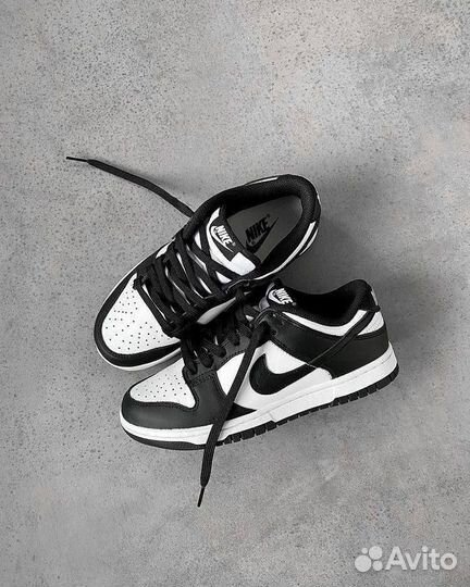 Кроссовки Nike Dunk Black White