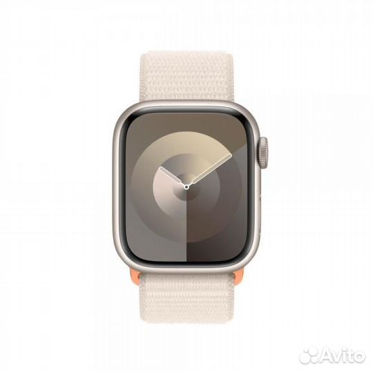 Apple Watch Series 9 45 мм Aluminium, starlight sl