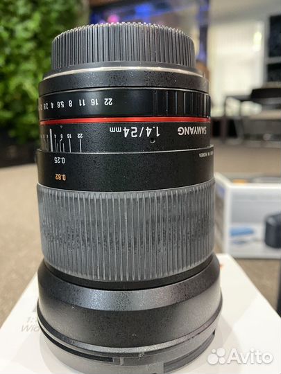 Объектив samyang 24mm f/1.4