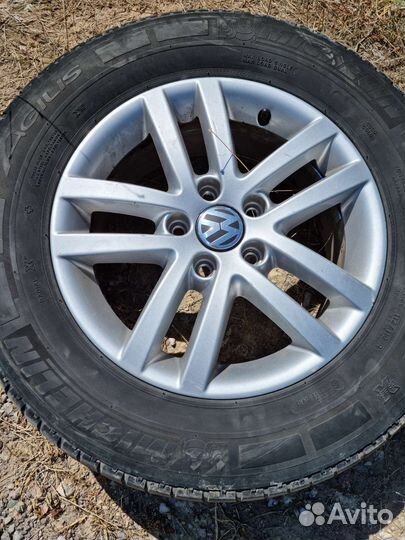 Колеса литые на volkswagen r16