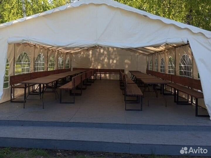 Аренда беседки в лесу Лебяжье до 90 чел