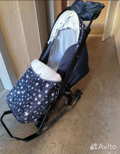 Коляска сани