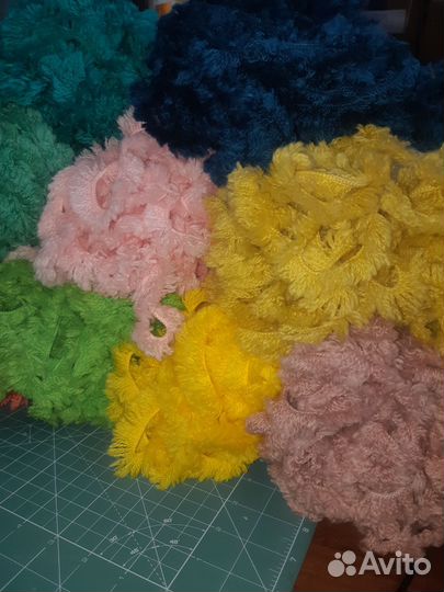 Пряжа Меховая 200г пасма