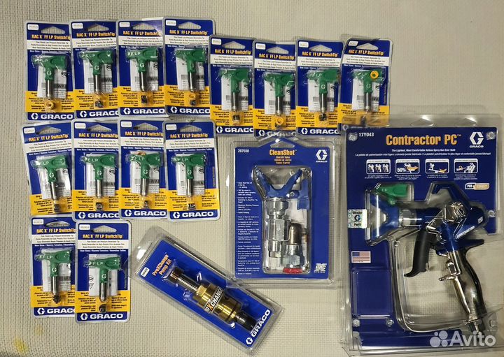 Сопла Graco fflp/PAA/HDA/WA/LL5/LP