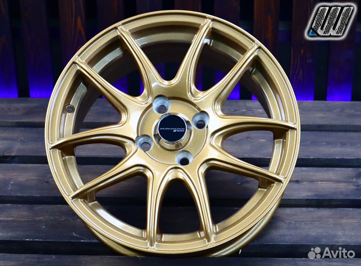 LN1408 Диски Work - R15x6.5j 4*100, ET35