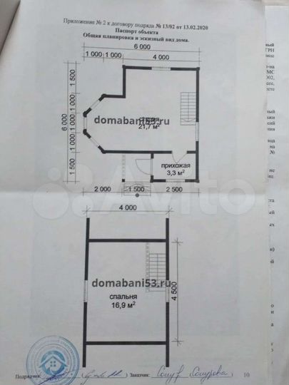 Дом 50 м² на участке 9 сот.