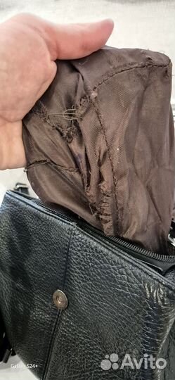 Рюкзак женский натуральная кожа бу