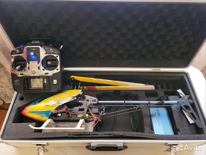 Кейс для вертолета align trex оригинал