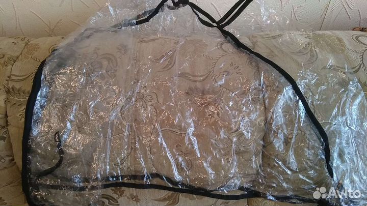 Дождевик на прогулочную коляску