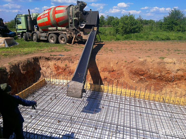 Доставка бетона 24/7 + Лента+ Бетононасос t-6121